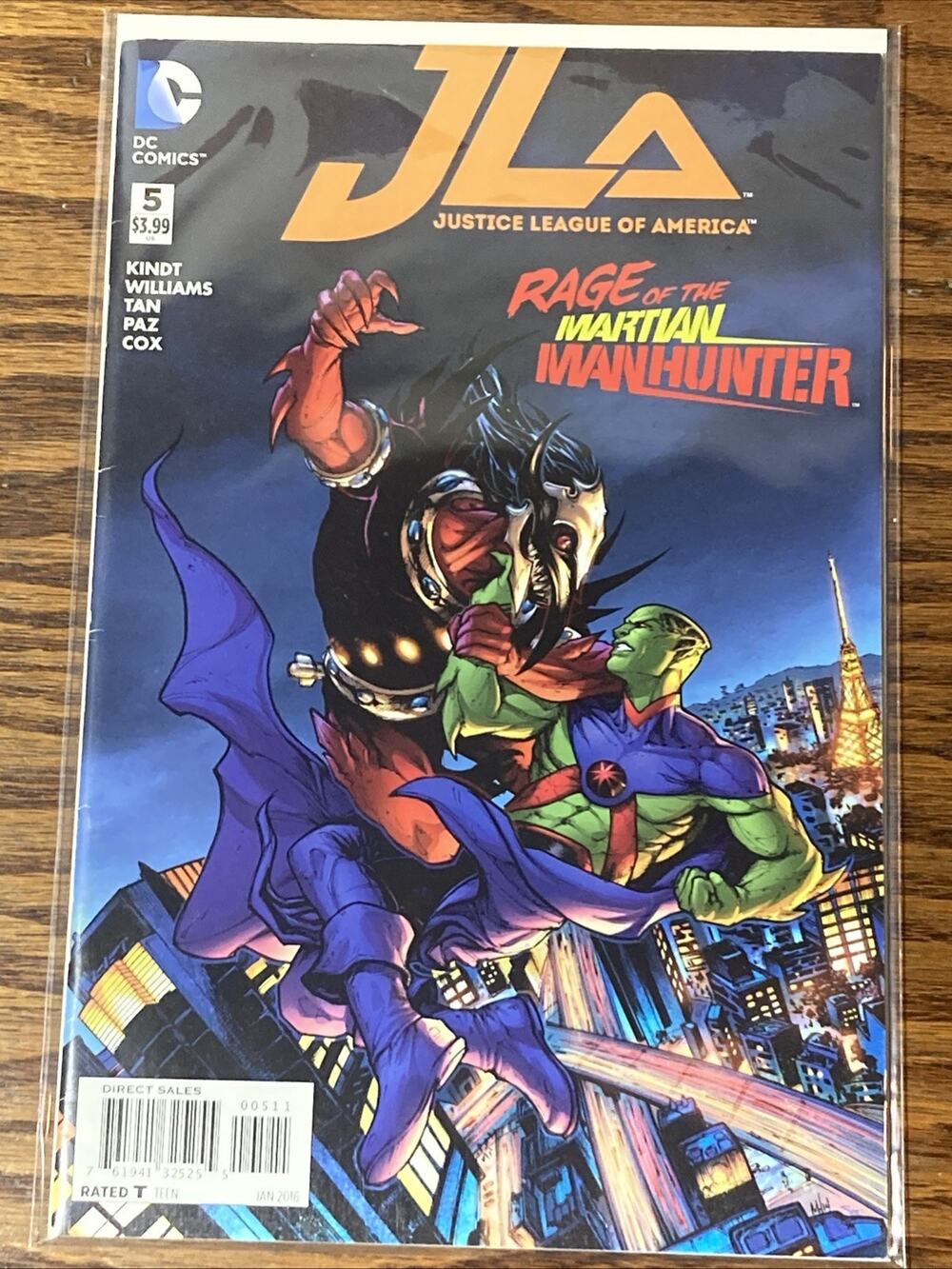 Justice League of America #5 Vol. 4 2016 DC Comics